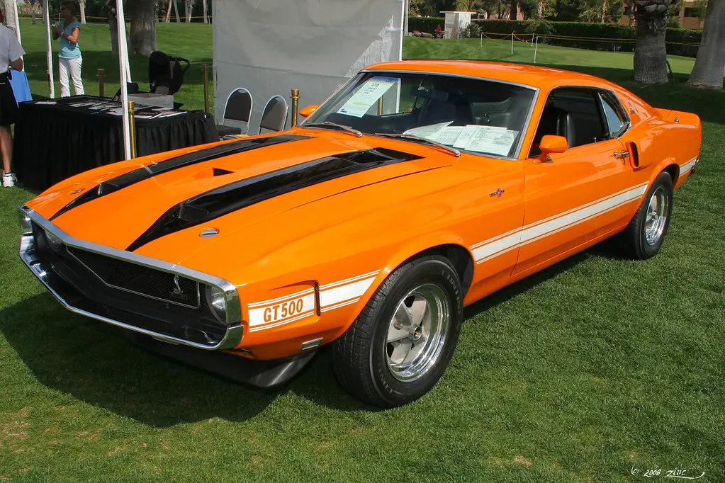 1970 Shelby GT500 oranje