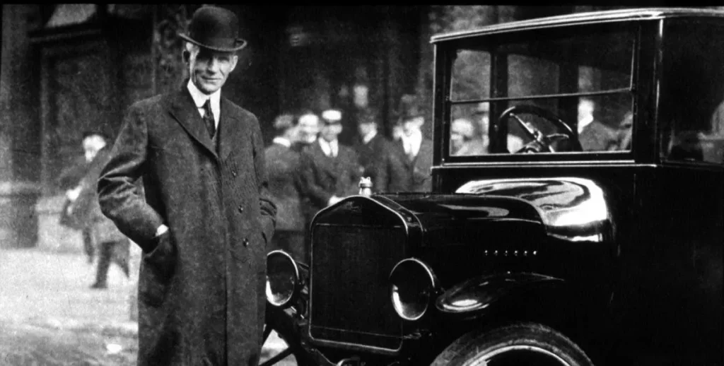 De geschiedenis van Henry Ford