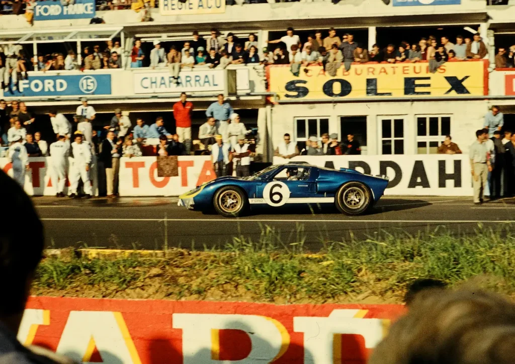 Ford GT40 op LeMans 1966