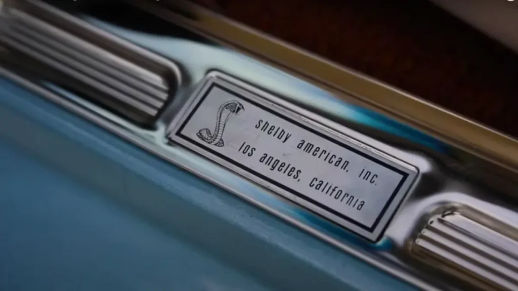 Shelby tags van 1967 Shelby gT500