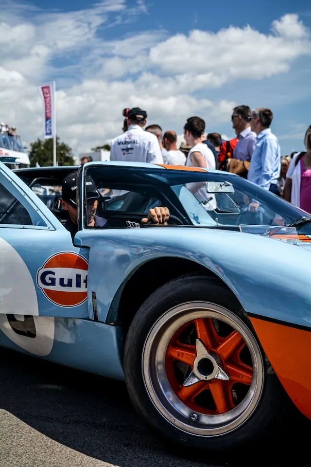 Ford GT40 race versie van LeMans