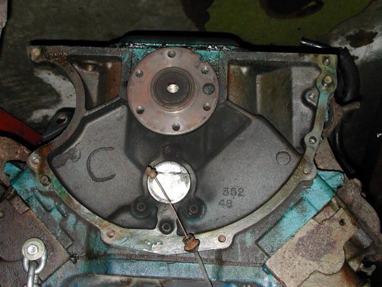 Shelby GT500 428 Police Interceptor engine scratch
